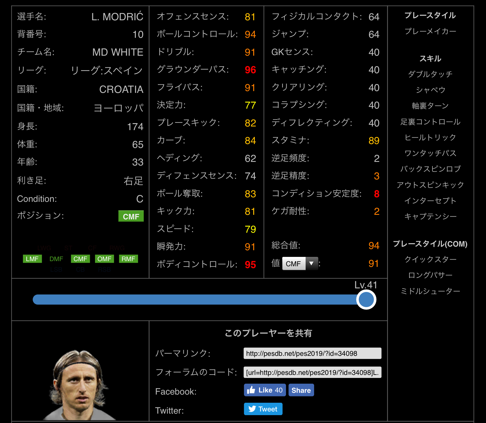 コンディション安定度8の有能選手達 ウイイレアプリ おすすめ選手紹介